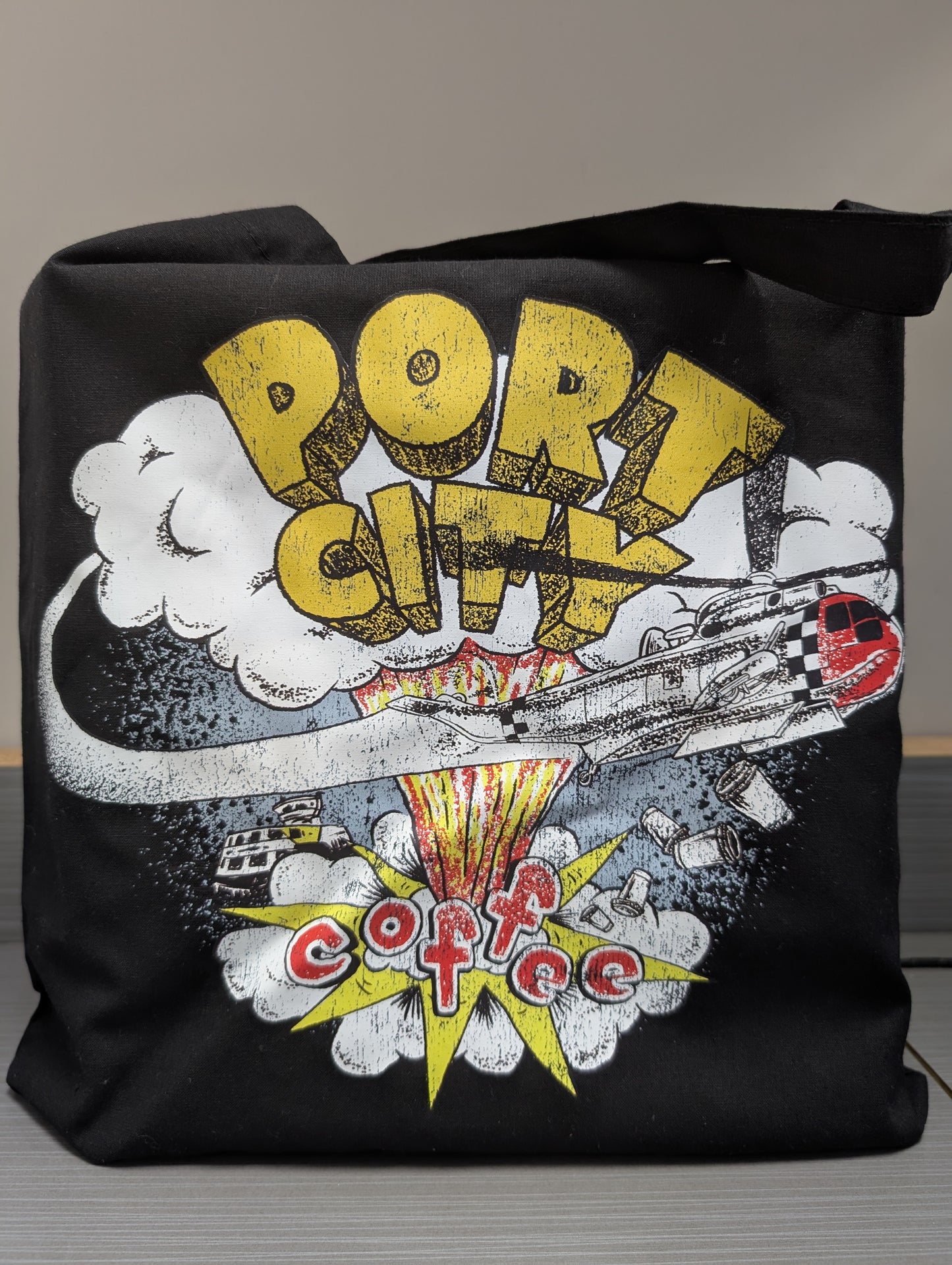 Port City Coffee - Green Day Spoof Tote Bag