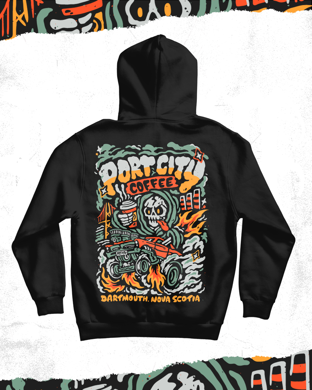 PRE ORDER ZIPPERED HOODIE