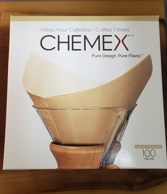 Chemex Unbleached Filter Squares
